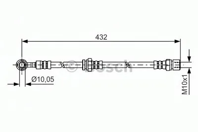 Тормозной шланг BOSCH купить