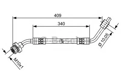 Тормозной шланг BOSCH купить
