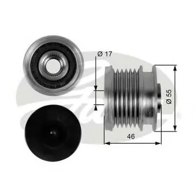 Механизм свободного хода генератора DriveAlign® GATES купить