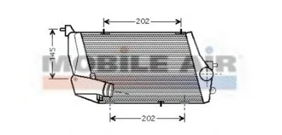 Конденсатор, кондиционер VAN WEZEL купить