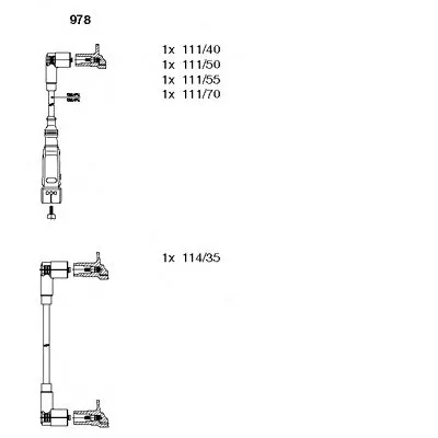 Комплект проводов зажигания BREMI купить