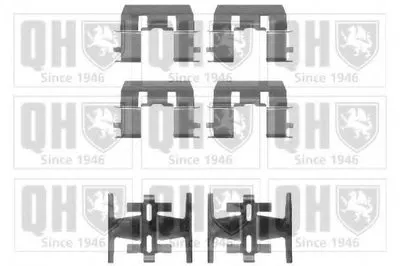 Комплектующие, колодки дискового тормоза QUINTON HAZELL купить