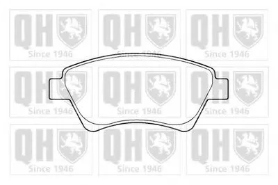 Комплект тормозных колодок, дисковый тормоз QUINTON HAZELL купить