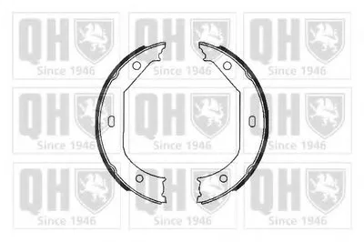 Комплект тормозных колодок, стояночная тормозная система QUINTON HAZELL купить