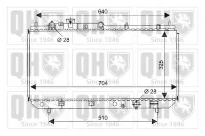 Радиатор, охлаждение двигателя QUINTON HAZELL купить