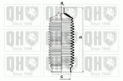 Комплект пылника, рулевое управление QUINTON HAZELL купить