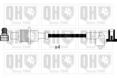 Комплект проводов зажигания CI QUINTON HAZELL купить