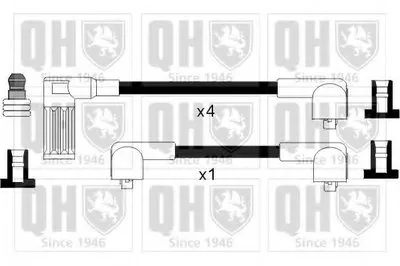 Комплект проводов зажигания CI QUINTON HAZELL купить