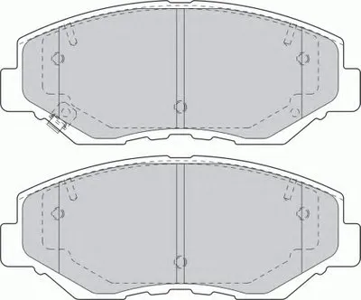 Комплект тормозных колодок, дисковый тормоз PREMIER FERODO купить