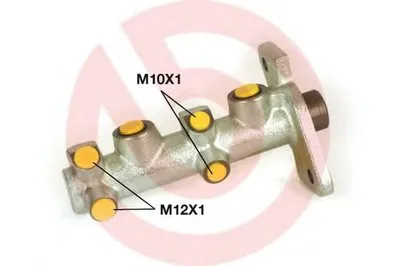 целиндер ручного тормоза BREMBO купить