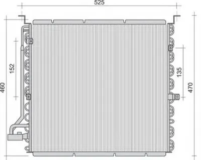Конденсатор, кондиционер MAGNETI MARELLI купить