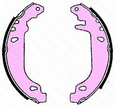 Тормозные колодки MAGNETI MARELLI купить