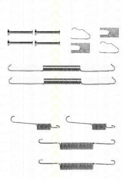 Комплектующие, тормозная колодка TRISCAN купить