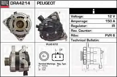 Генератор Remanufactured REMY (Light Duty) DELCO REMY купить