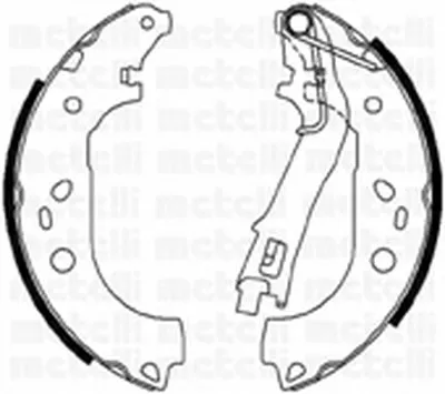 Комплект тормозных колодок METELLI купить