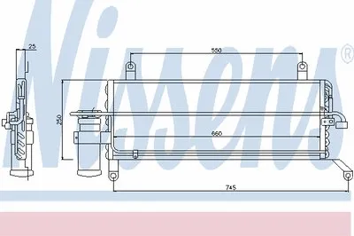 Конденсатор, кондиционер NISSENS купить