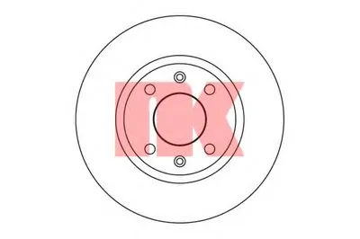 Тормозной диск NK купить