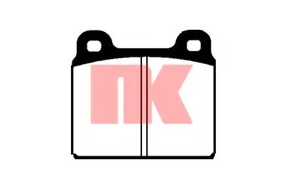 Комплект тормозных колодок, дисковый тормоз NK купить