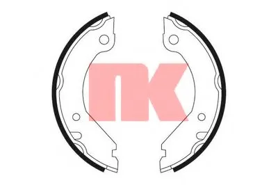 Комплект тормозных колодок, стояночная тормозная система NK купить