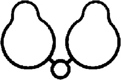 Прокладка, впускной коллектор CORTECO купить