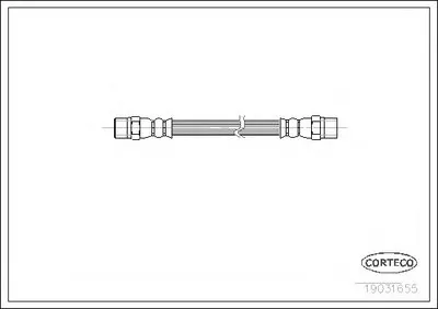 Тормозной шланг CORTECO купить
