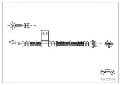 Тормозной шланг CORTECO купить