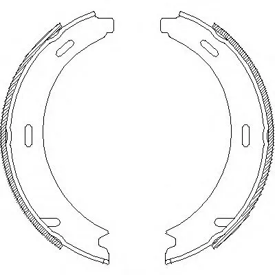 Комплект тормозных колодок REMSA купить