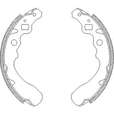 Комплект тормозных колодок REMSA купить