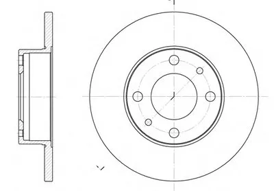Тормозной диск REMSA купить