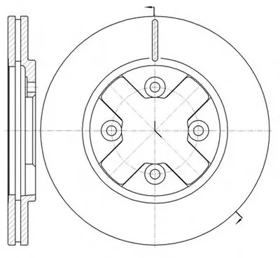 Тормозной диск REMSA купить