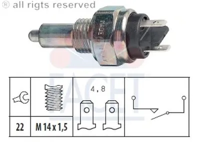 Выключатель, фара заднего хода FACET купить