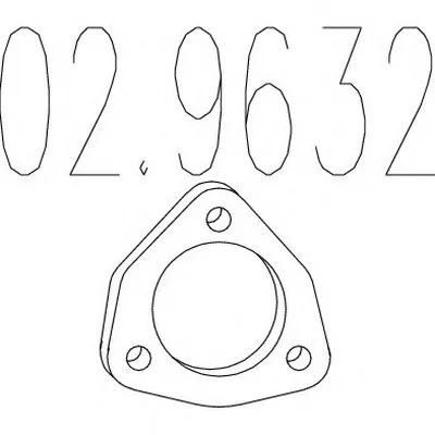 Прокладка, труба выхлопного газа MTS купить