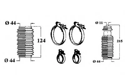 Комплект пылника, рулевое управление OCAP купить