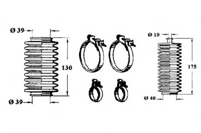 Комплект пылника, рулевое управление OCAP купить