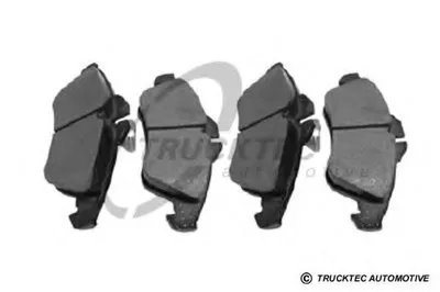 Комплект тормозных колодок, дисковый тормоз TRUCKTEC AUTOMOTIVE купить
