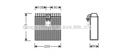 Испаритель, кондиционер AVA QUALITY COOLING купить