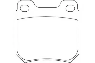 Комплект тормозных колодок, дисковый тормоз DURON купить