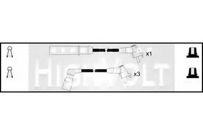 Комплект проводов зажигания HighVolt STANDARD купить