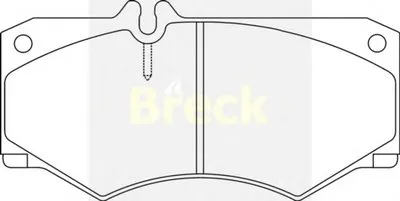 Комплект тормозных колодок, дисковый тормоз BRECK купить