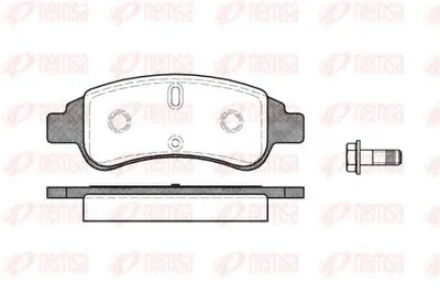 Комплект тормозных колодок, дисковый тормоз KAWE купить