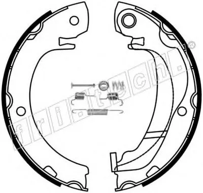 Комплект тормозных колодок, стояночная тормозная система fri.tech. купить
