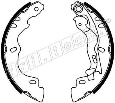 Комплект тормозных колодок REPARATION KIT fri.tech. купить