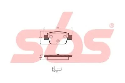 Комплект тормозных колодок, дисковый тормоз sbs купить