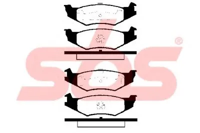 Комплект тормозных колодок, дисковый тормоз sbs купить