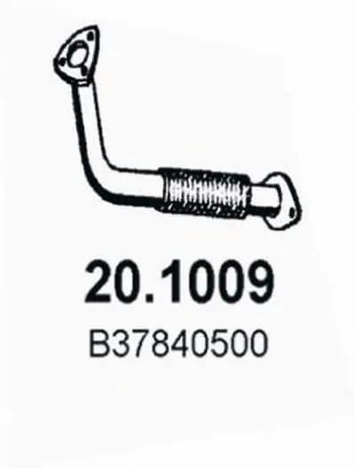 Труба выхлопного газа ASSO купить