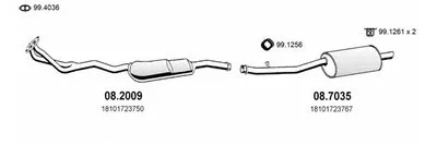 Система выпуска ОГ ASSO купить