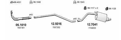 Система выпуска ОГ ASSO купить