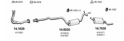 Система выпуска ОГ ASSO купить