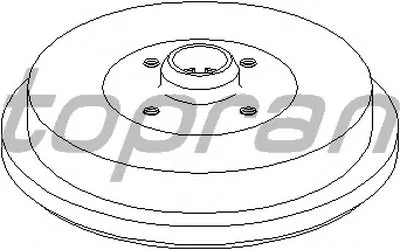 Тормозной барабан TOPRAN купить