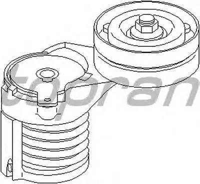 Натяжитель ремня, клиновой зубча TOPRAN купить